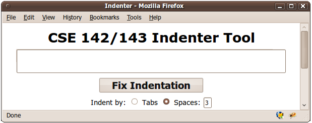 indenter tool screenshot